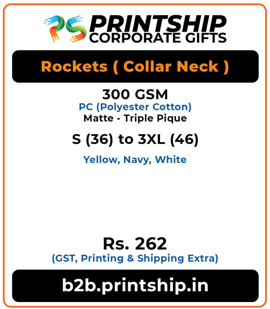 Rockets Polo T-Shirt Corporate Gift - Colour 2