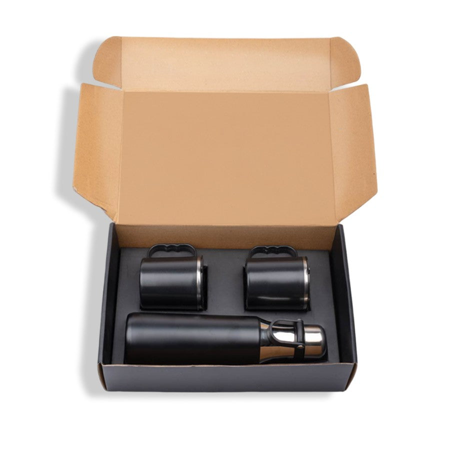 YuBingo Set Of Vacuum Flask With 2 Stainless Steel Cups In Gift Box - Corporate Gift Set - image 5