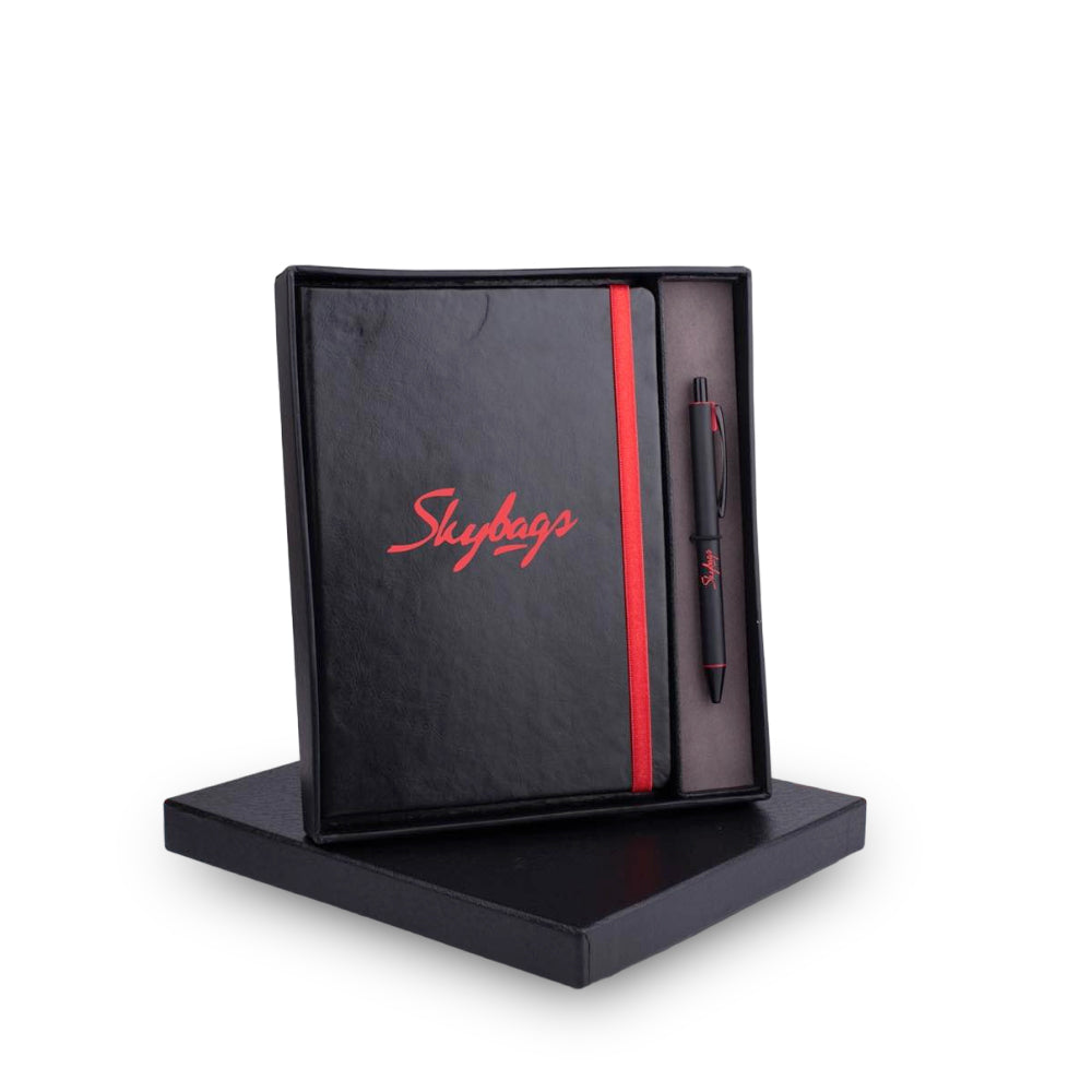 YuBingo Laser Engrave Color Notebook With Metal Highlight Pen Gift Set In Premium Box - Corporate Gift - product image
