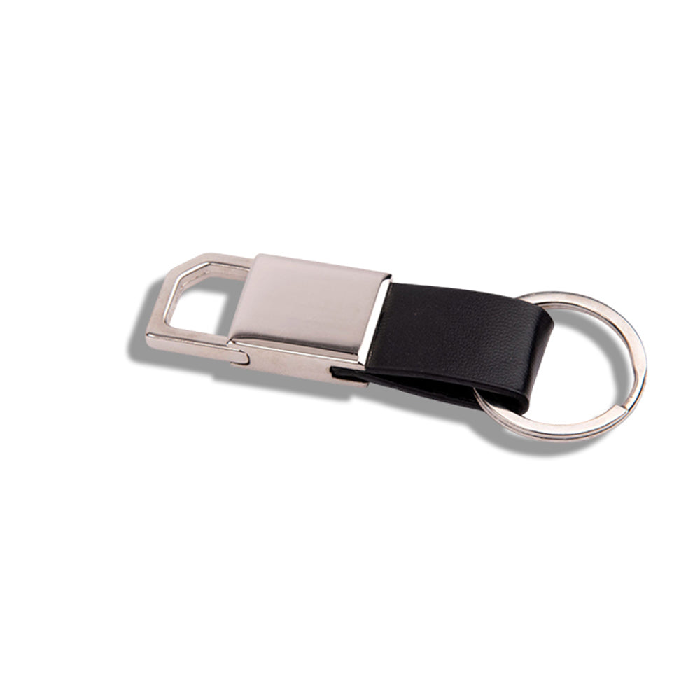 YuBingo Rectangle Hanging Metal Keychain With PU Strap - Corporate Gift | YuBingo corporate gift