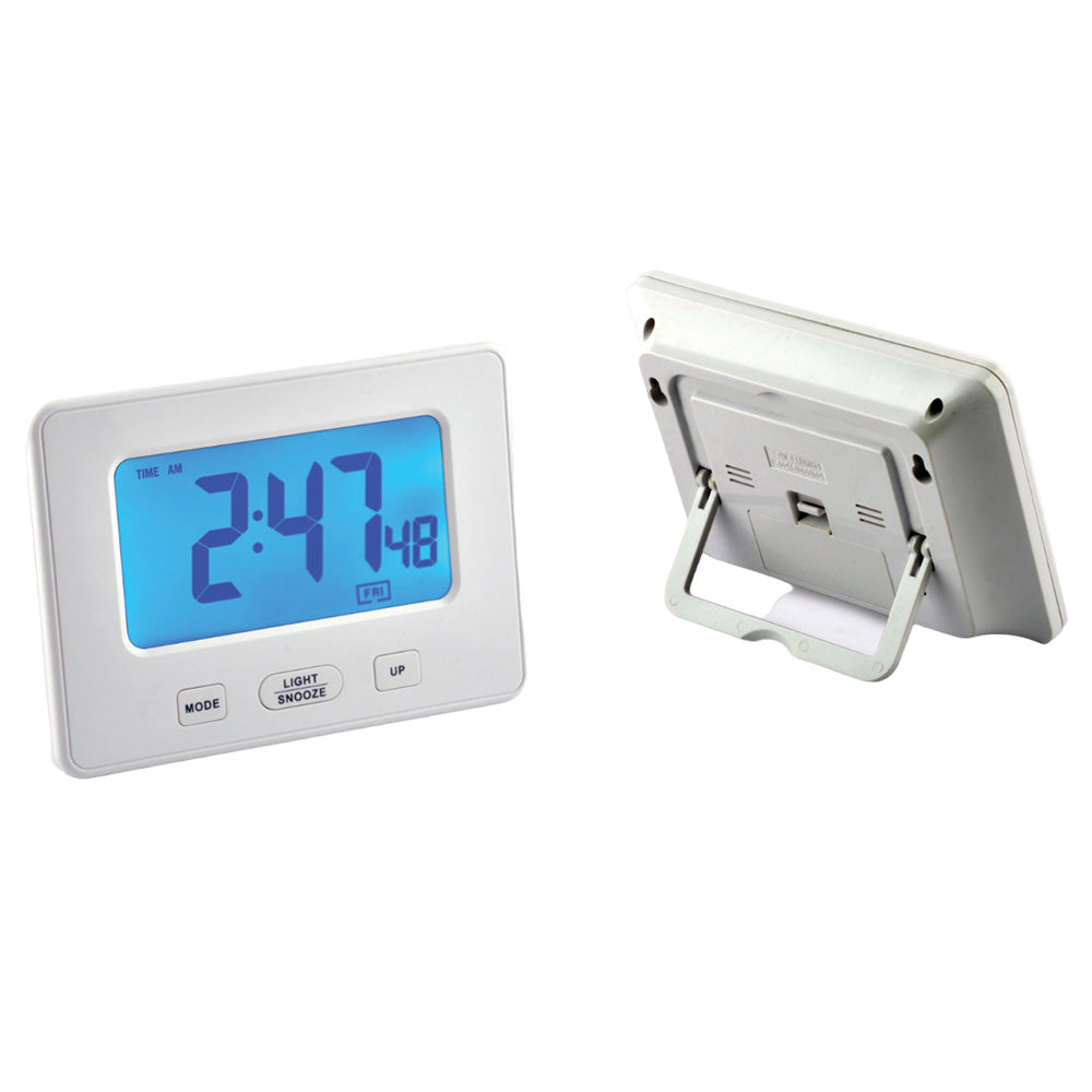 YuBingo Large Display Clock - Table Clock And Wall Clock - White - Corporate Gift | YuBingo corporate table clock gift