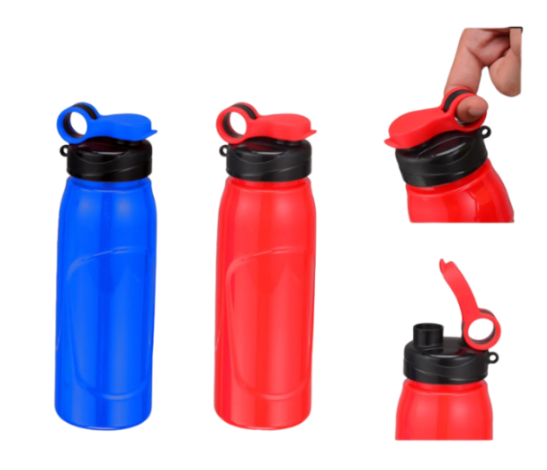 YuBingo Camry Sport Bottle with Finger Cap - Corporate Drinkware Gift - Water Bottles by YuBingo