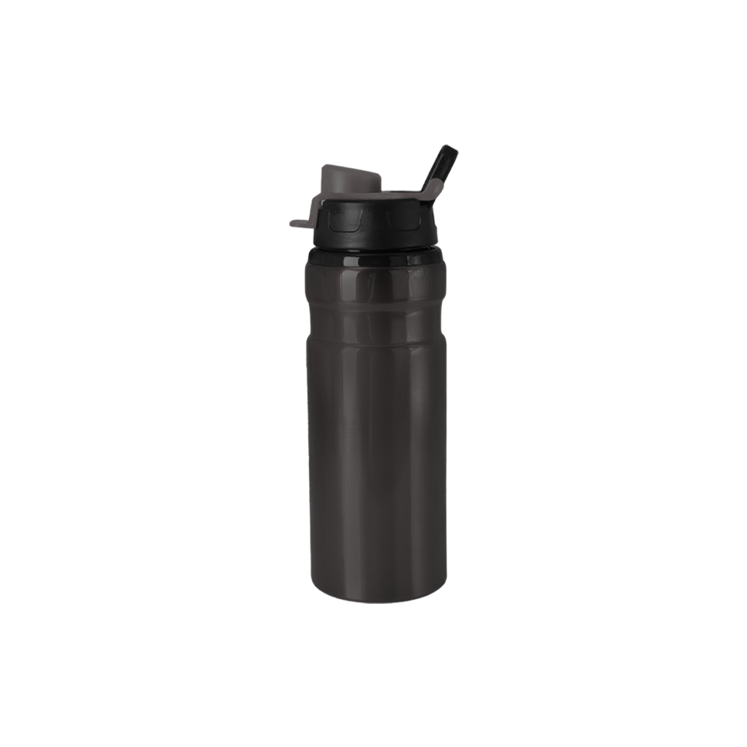 YuBingo FTMWB Flip Top Metal Water Bottle (600 ml approx) - Corporate Drinkware Gift - Water Bottles by YuBingo
