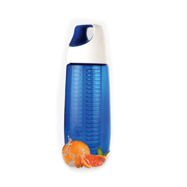 YuBingo Fruit Infuser Bottle with Silicon Handle Grip (700ml approx) | BPA Free - Corporate Drinkware Gift - Water Bottles by YuBingo