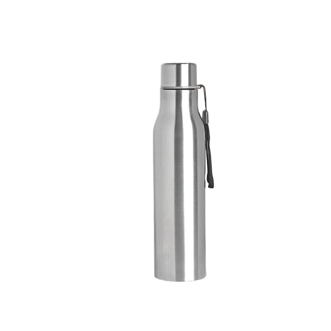 YuBingo Long Cola Stainless Steel Bottle With Carry Strap - Corporate Drinkware Gift - Water Bottles by YuBingo