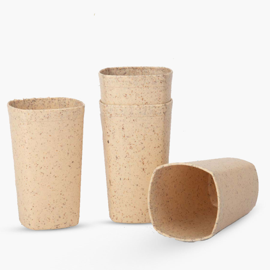 YuBingo H-189 - EcoCup Bold: Eco Friendly Glasses - Set Of 4 In Gift Box - Corporate Gift | YuBingo corporate gift