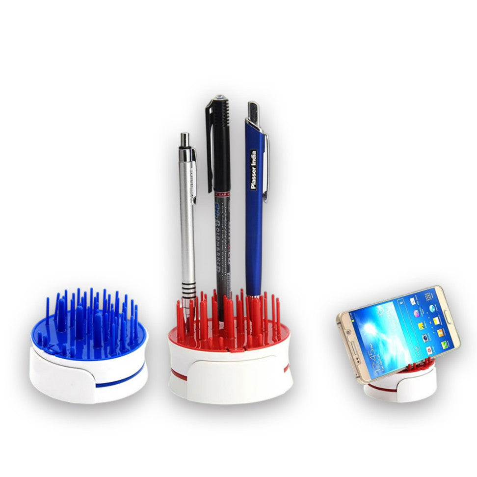 YuBingo Grass Mobile Stand with Pen Stand, Screen Cleaner &amp; Paper Clip Holder - Corporate Stationery Gift - Office Stationery by YuBingo