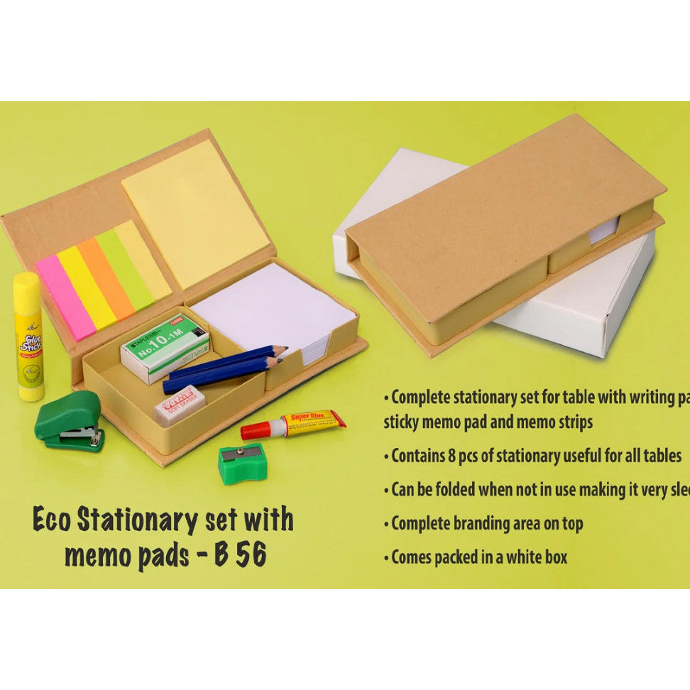 YuBingo Eco Stationery Set with Memo Pads - Corporate Gift