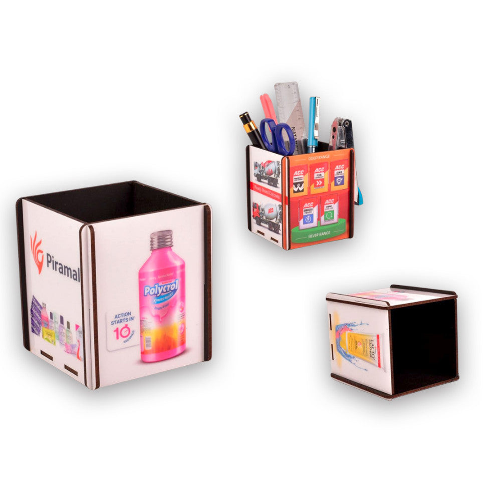 YuBingo Tumbler with 4 Side Branding in High Gloss Finish | MOQ 100 pcs - Corporate Stationery Gift - Office Stationery by YuBingo