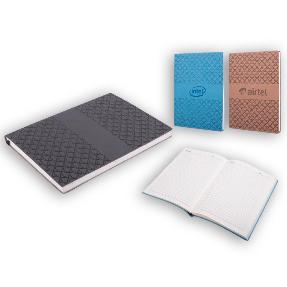 YuBingo Dune A5 Premium Look Notebook with Memorandum & Bookmark Ribbon - Corporate Gift