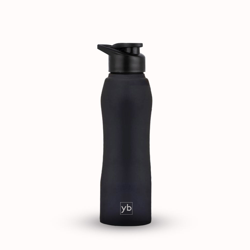 YuBingo Curvy Steel Bottle Colored | Capacity: 1L Approx - Corporate Drinkware Gift - Water Bottles by YuBingo