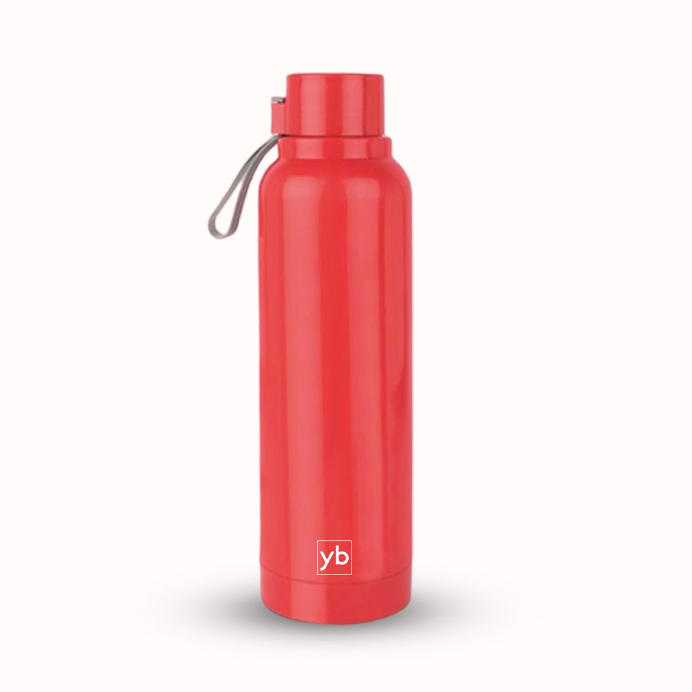 YuBingo Candy Insulated Steel Bottle with Flip Top Lid | Capacity: 750ml - Corporate Drinkware Gift - Water Bottles by YuBingo