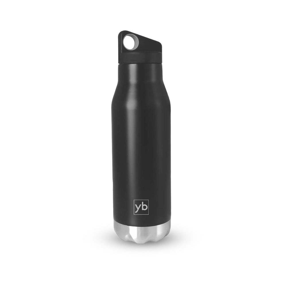 YuBingo Delta Steel Vacuum Flask with Finger Slot | 600 ml - Corporate Drinkware Gift - Water Bottles by YuBingo