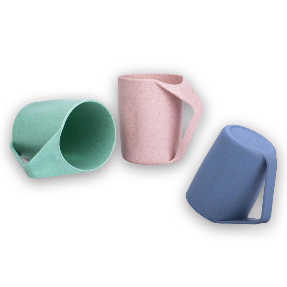 YuBingo H266 - EcoMug: Wheat Straw Eco Friendly Mug With Handle - Tilt Dry Design - Corporate Gift | YuBingo corporate gift