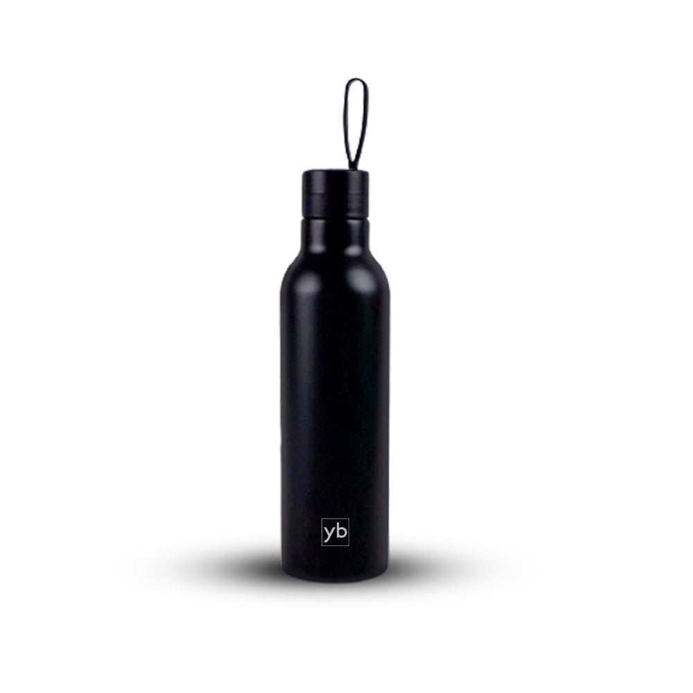 YuBingo Travel Vacuum Flask with Silicon Strap | 750ml - Corporate Drinkware Gift - Water Bottles by YuBingo