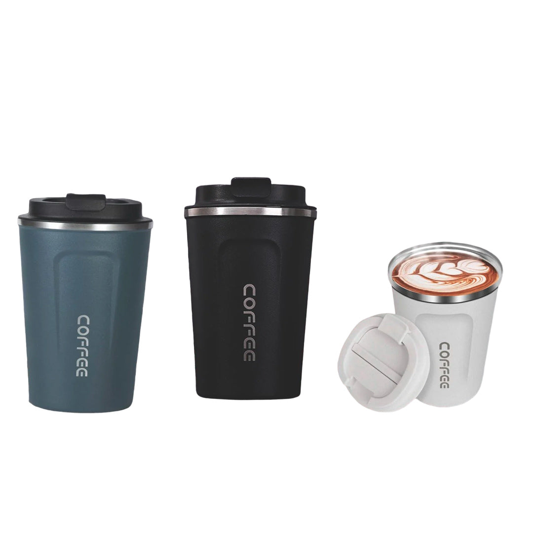 YuBingo Cafe Mate: Stainless Steel Vacuum Coffee Mug - 380ml - Corporate Gift | YuBingo corporate gift