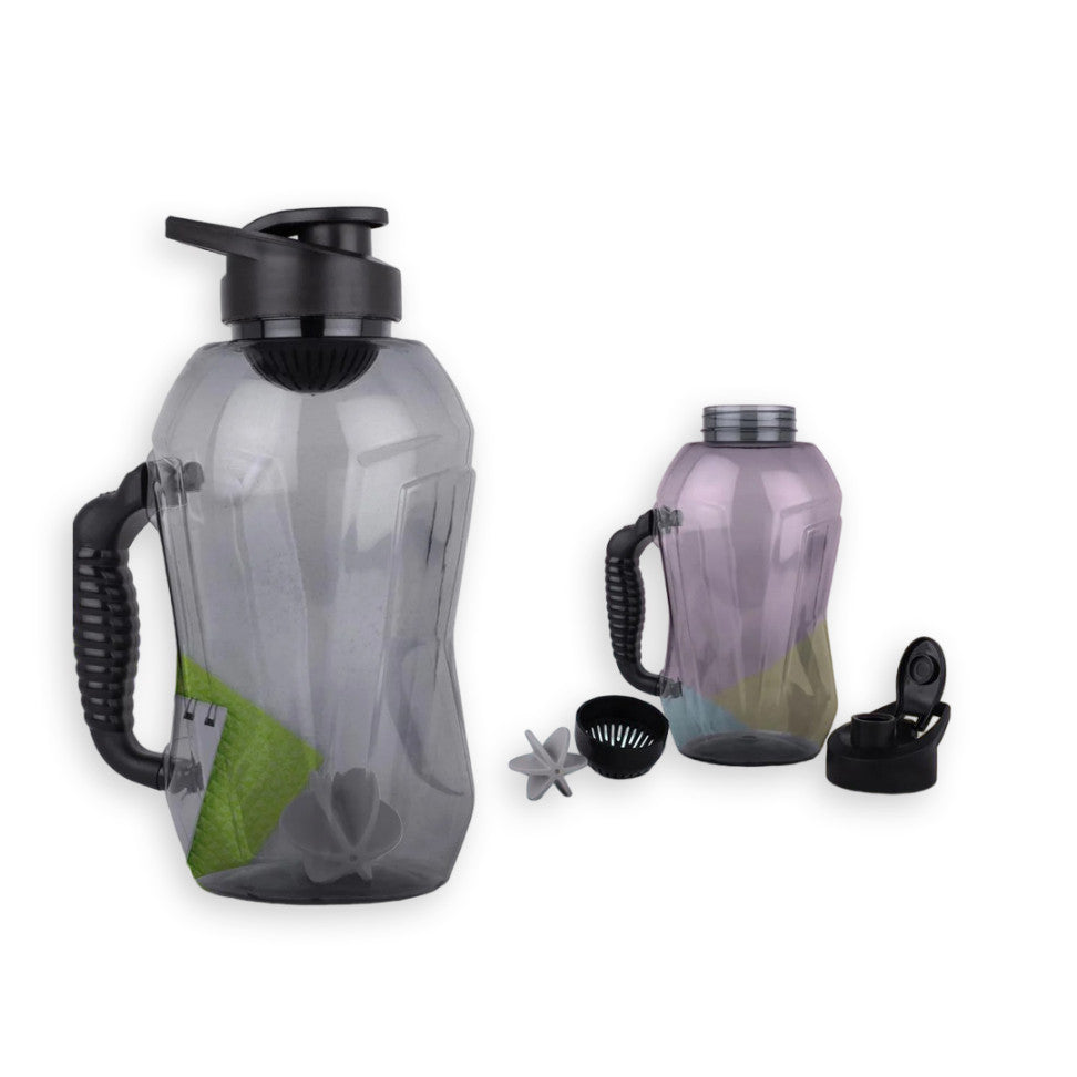 YuBingo SKU H291 - Beast 2.0 Sports Gallon Bottle 1.5L with Mixer Ball and Strainer | Unbreakable, Freezer Safe  - Water Bottles by YuBingo