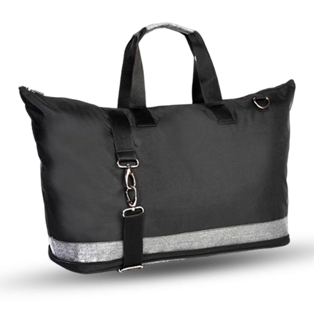 YuBingo Durable Folding Travel Bag (Flight Cabin Size Compliant) In Gray - Corporate Gift | YuBingo corporate gift