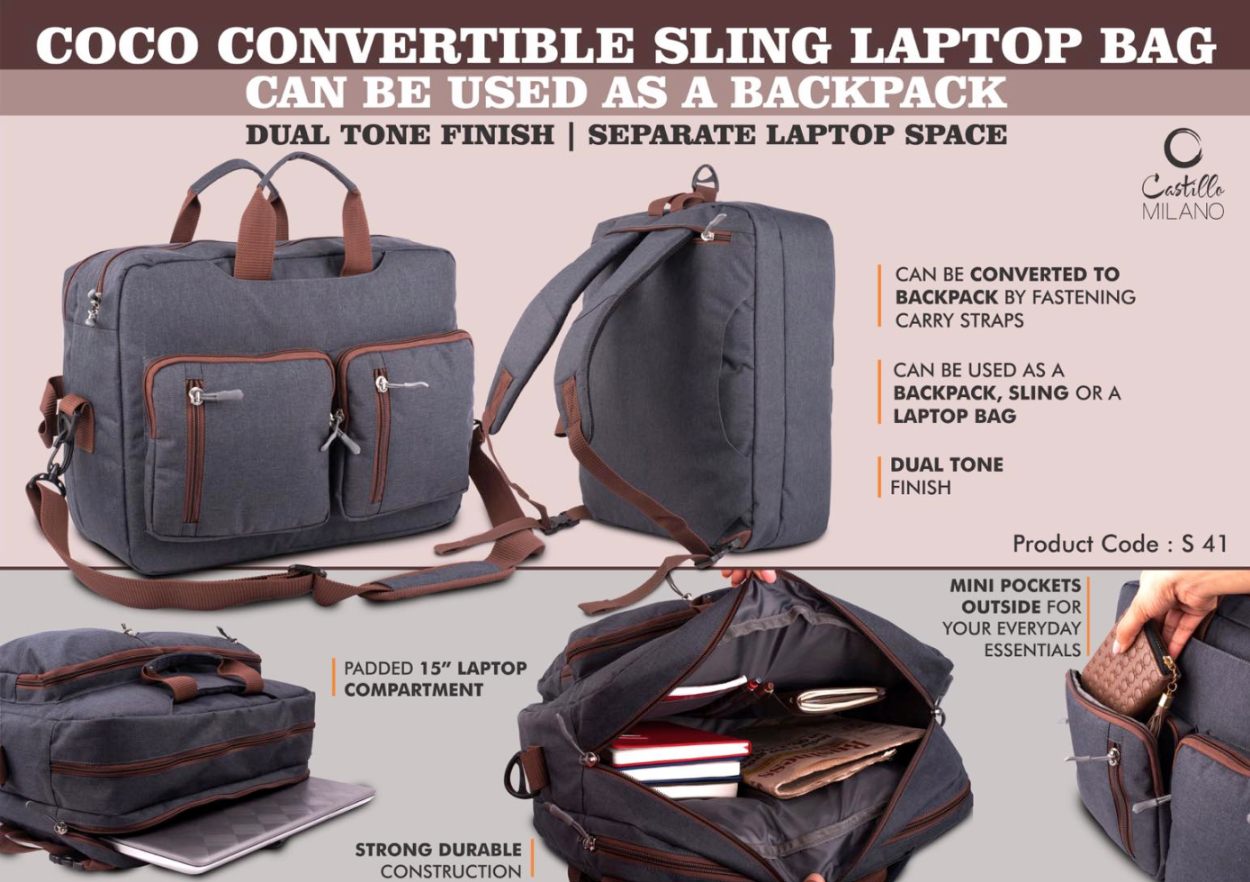 YuBingo Coco Convertible Sling Laptop Bag - Corporate Gift | Product image 2