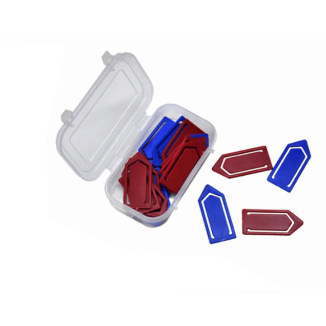 YuBingo Set of 20 Paper Clips with Box - Corporate Stationery Gift - Office Stationery by YuBingo