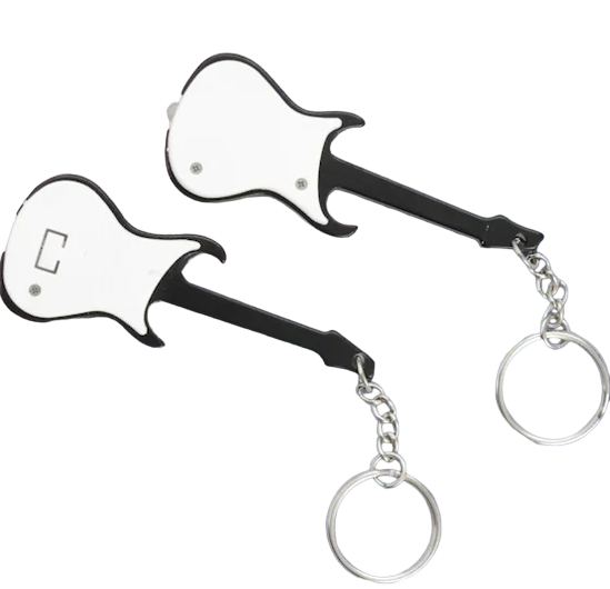 YuBingo Guitar Keychain With Torch & Bottle Opener - Corporate Gift | YuBingo corporate gift
