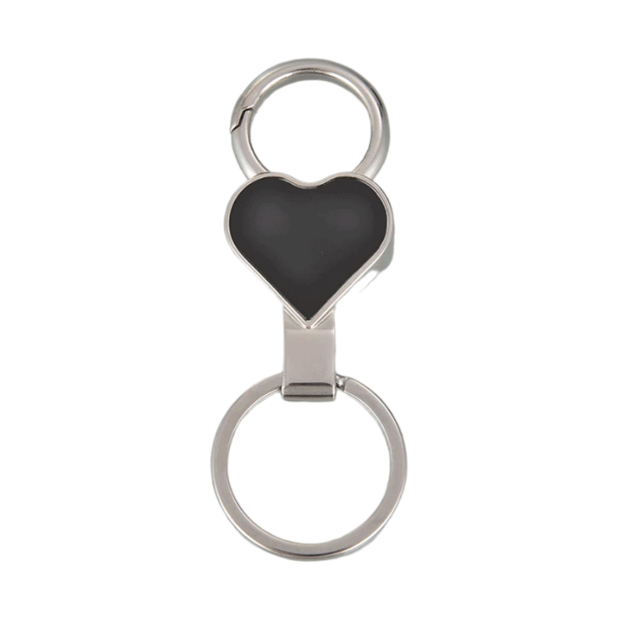 YuBingo Heart Shape Keyring With Carabiner Ring Keychain - Corporate Gift | YuBingo corporate gift