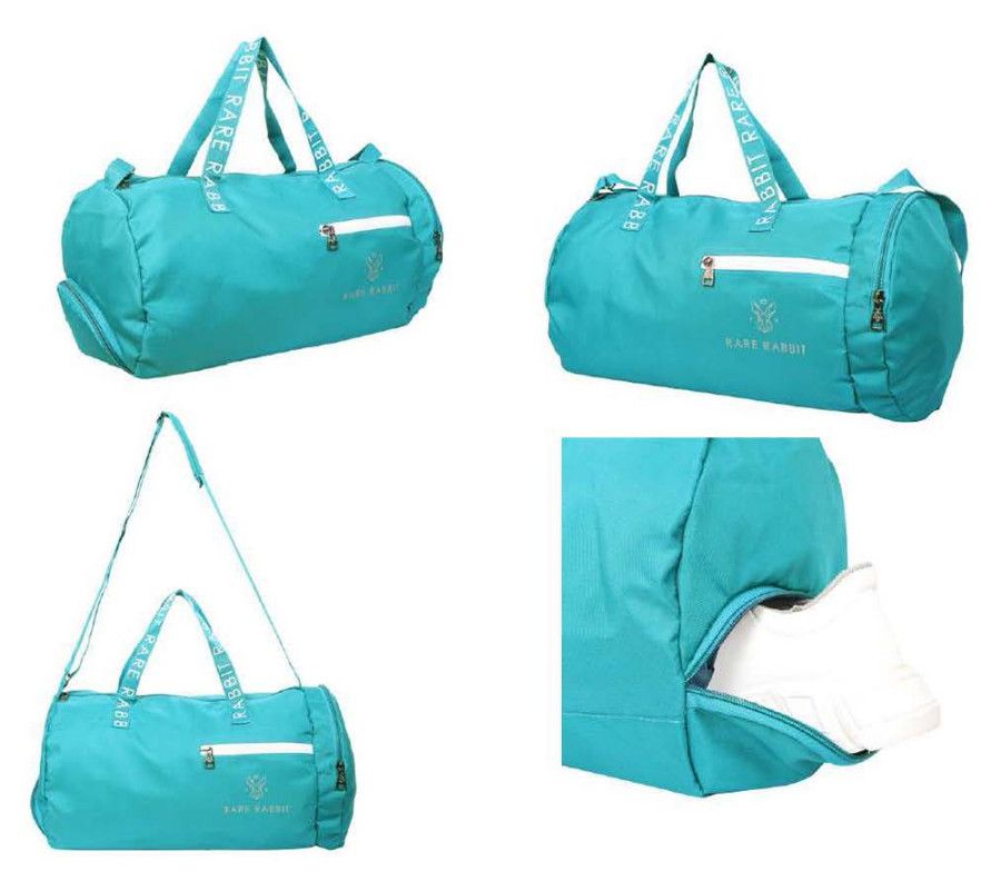 YuBingo Rare Rabbit Duffle Bag With Shoe Pocket - Teal - Custom Corporate Gift | YuBingo corporate gift