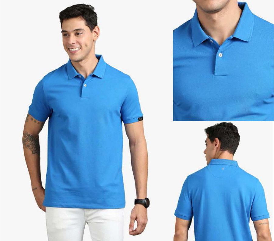 YuBingo Rare Rabbit Unisex Premium Polo Neck T-Shirt - Custom Corporate Gift | Product image 5