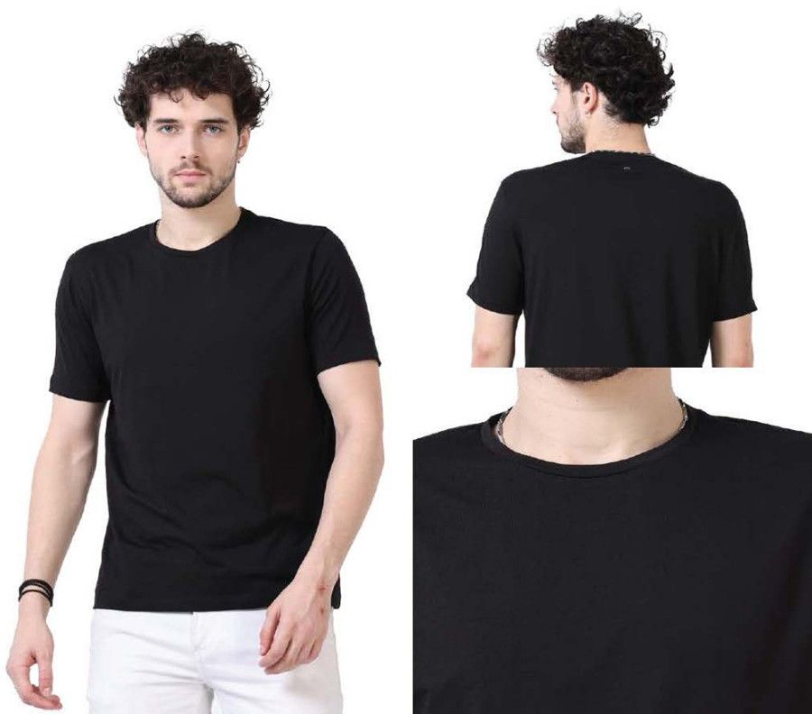 YuBingo Rare Rabbit Unisex Signature Round Neck T-Shirt - Custom Corporate Gift | Product image 3