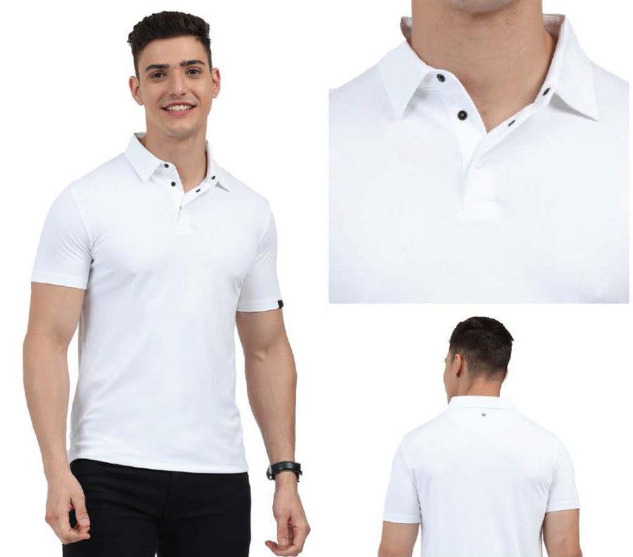 YuBingo Rare Rabbit Unisex Signature Polo Neck T-Shirt - Custom Corporate Gift | Product image 4