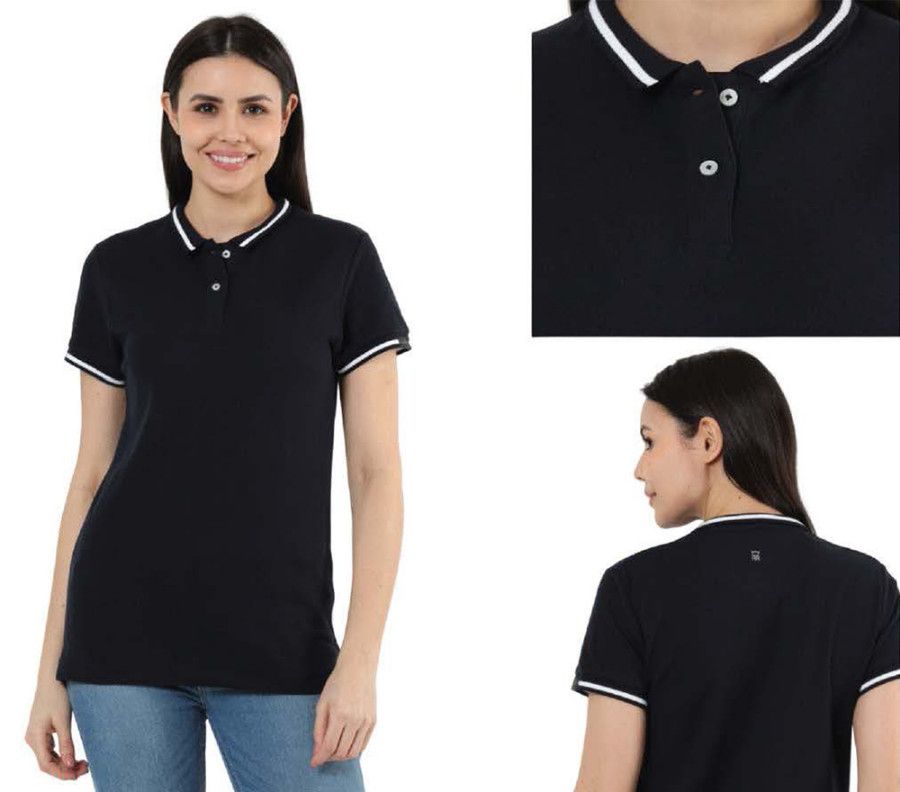 YuBingo Rare Rabbit Women Polo Neck T-Shirt - Custom Corporate Gift | Product image 2