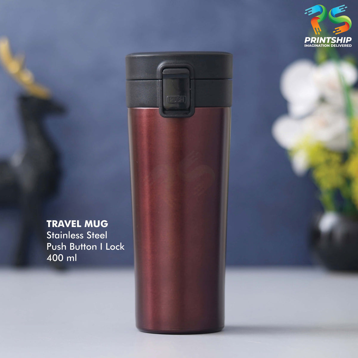 YuBingo Coffee Stainless Steel Mug 400ML - Corporate Gift | YuBingo corporate gift