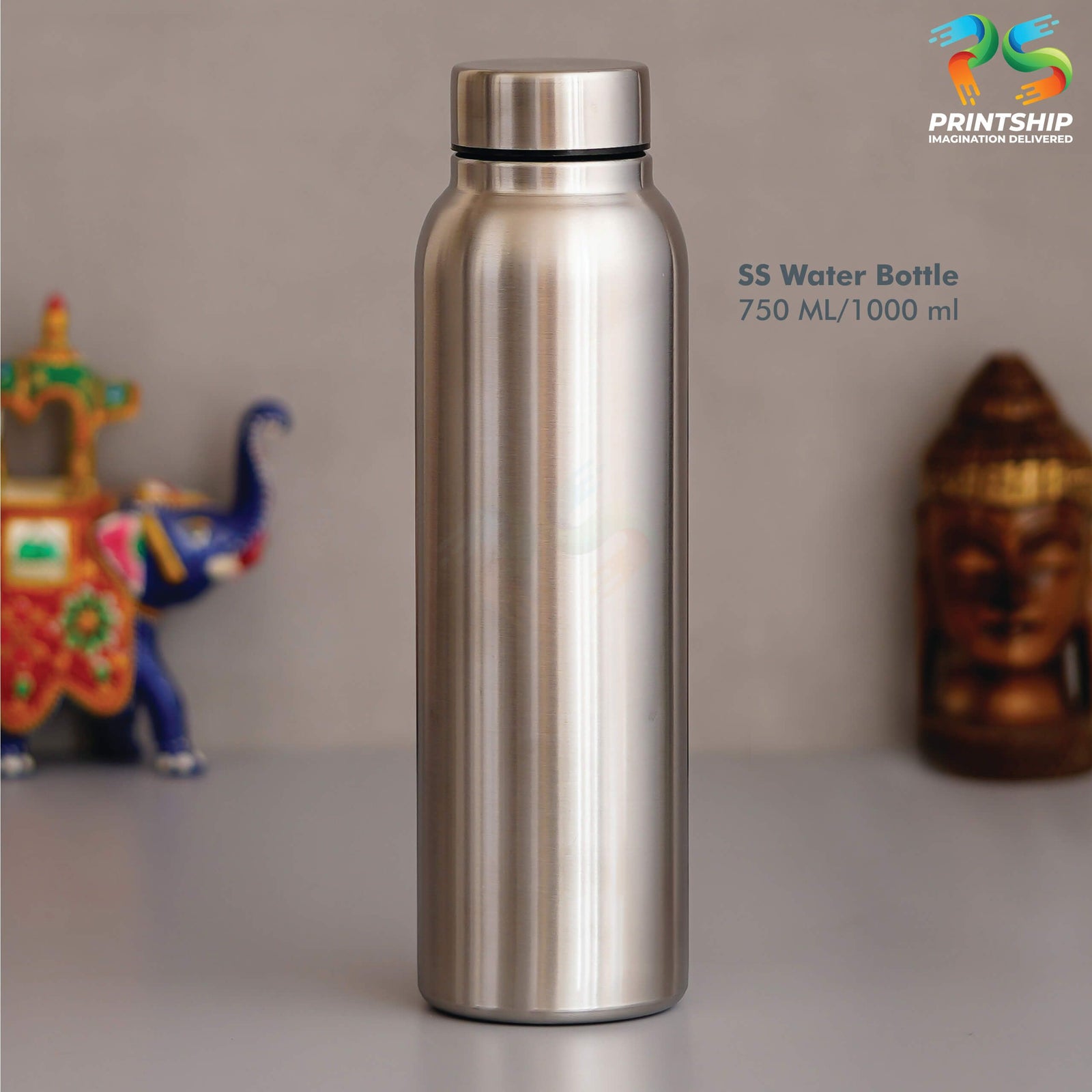 YuBingo 750 ML Stainless Steel Bottle - Corporate Drinkware Gift - Water Bottles by YuBingo
