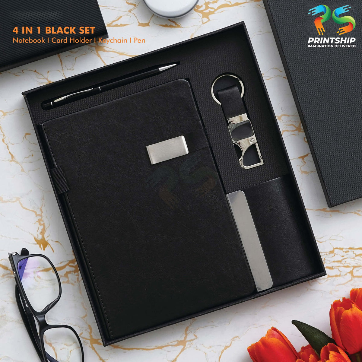 YuBingo Vegan Leather Office Gift Set - Corporate Gift - image 2