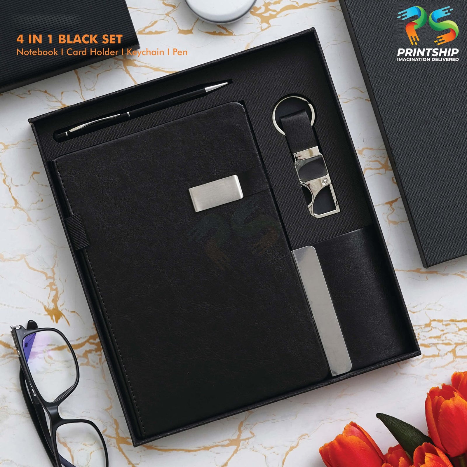 YuBingo Vegan Leather Office Gift Set - Corporate Gift - image 2