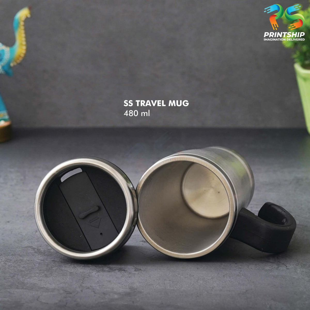 YuBingo Steel Stainless Steel Mug 480ML - Corporate Gift | Product image 3