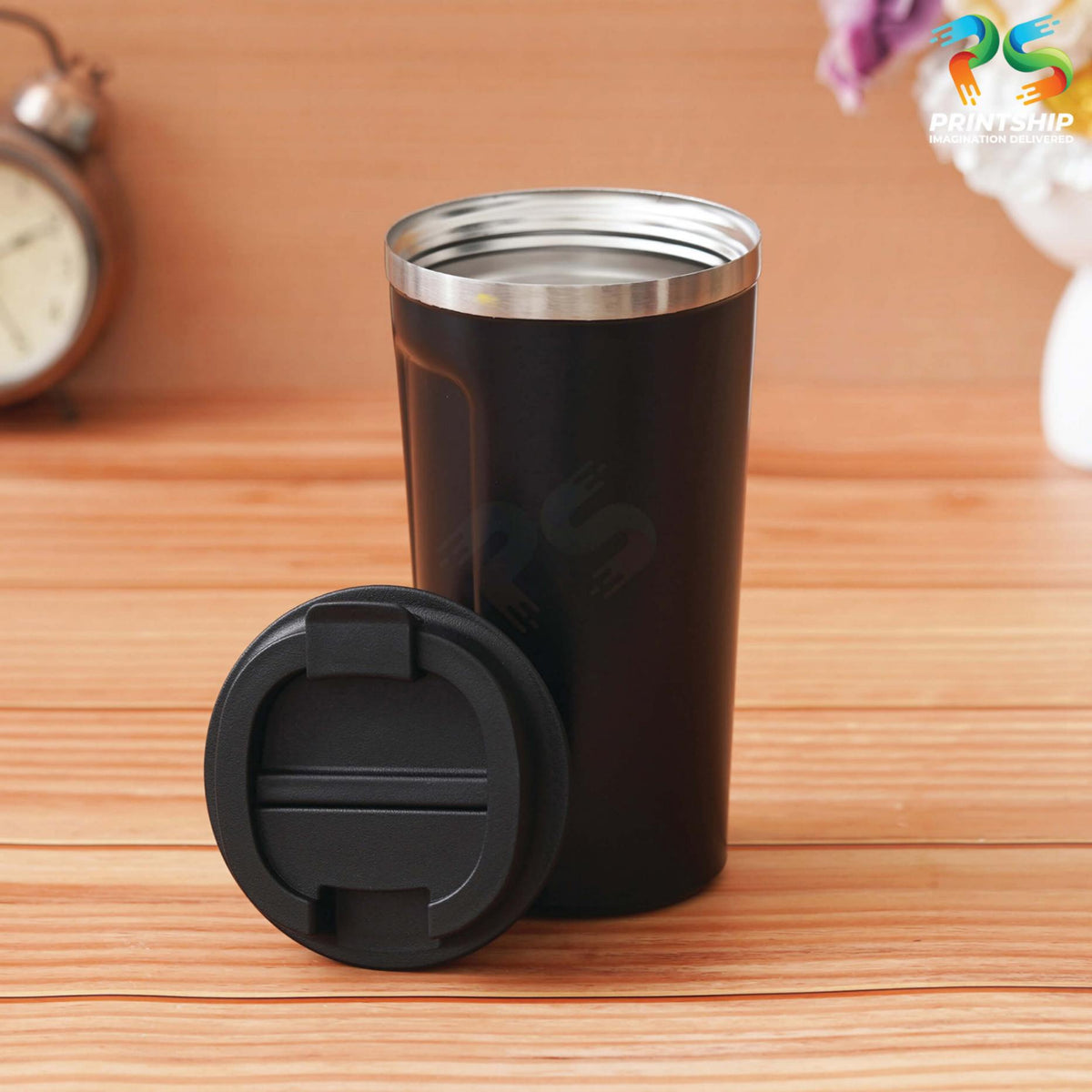 YuBingo Black Stainless Steel Mug 500ML - Corporate Gift | Product image 3