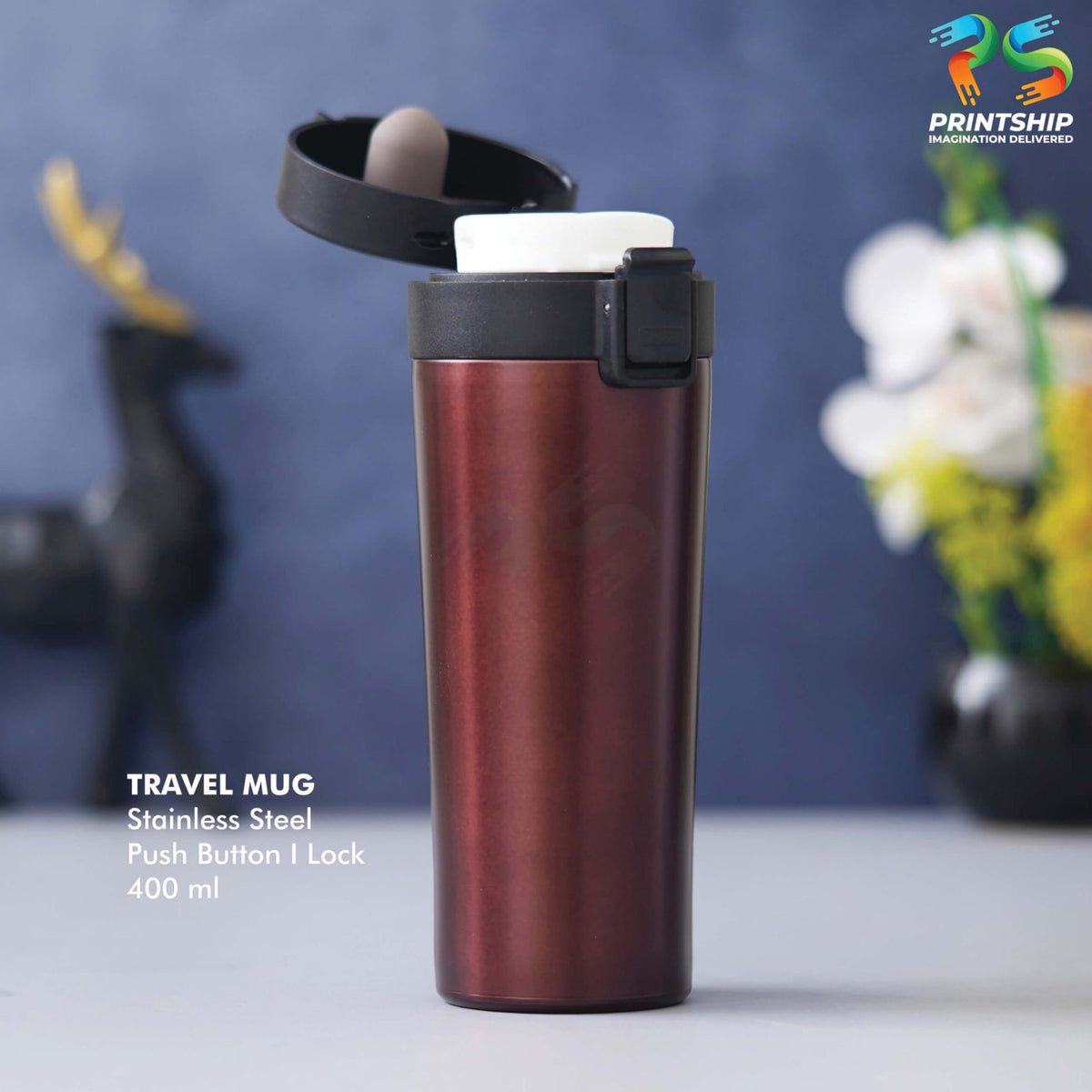 YuBingo Coffee Stainless Steel Mug 400ML - Corporate Gift | Product image 2