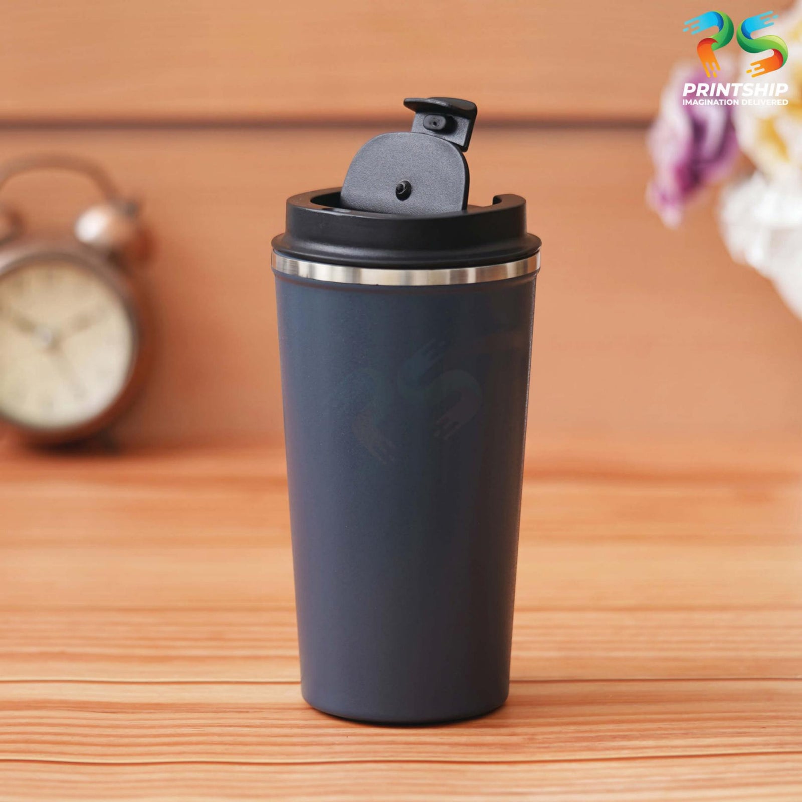 YuBingo Blue Stainless Steel Mug 500ML - Corporate Gift | Product image 3
