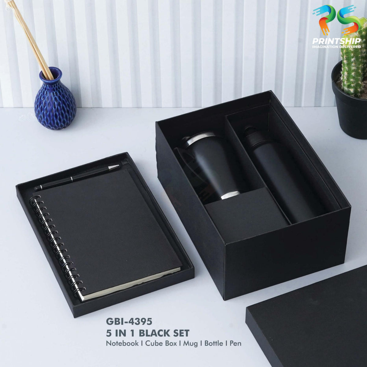 YuBingo Black Viro Notebook Gift Set - Corporate Gift - image 4
