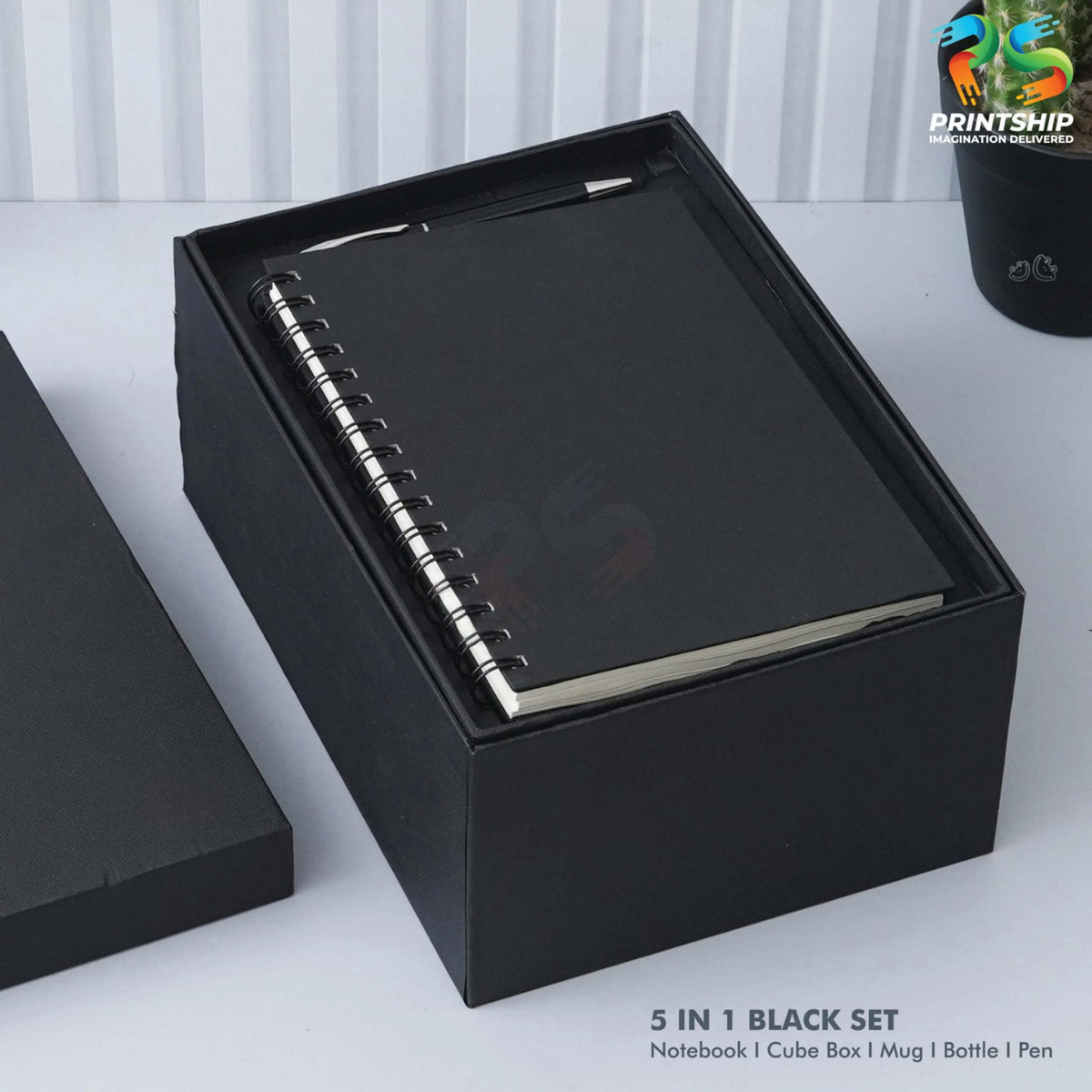 YuBingo Black Viro Notebook Gift Set - Corporate Gift - image 2
