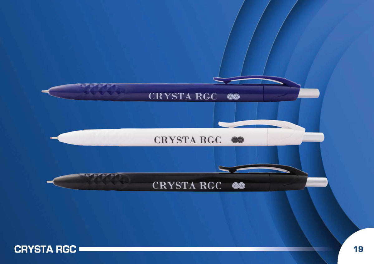 YuBingo CRYSTARGC Chrome-Top Plastic Pen - Corporate Gift | YuBingo corporate pen gift