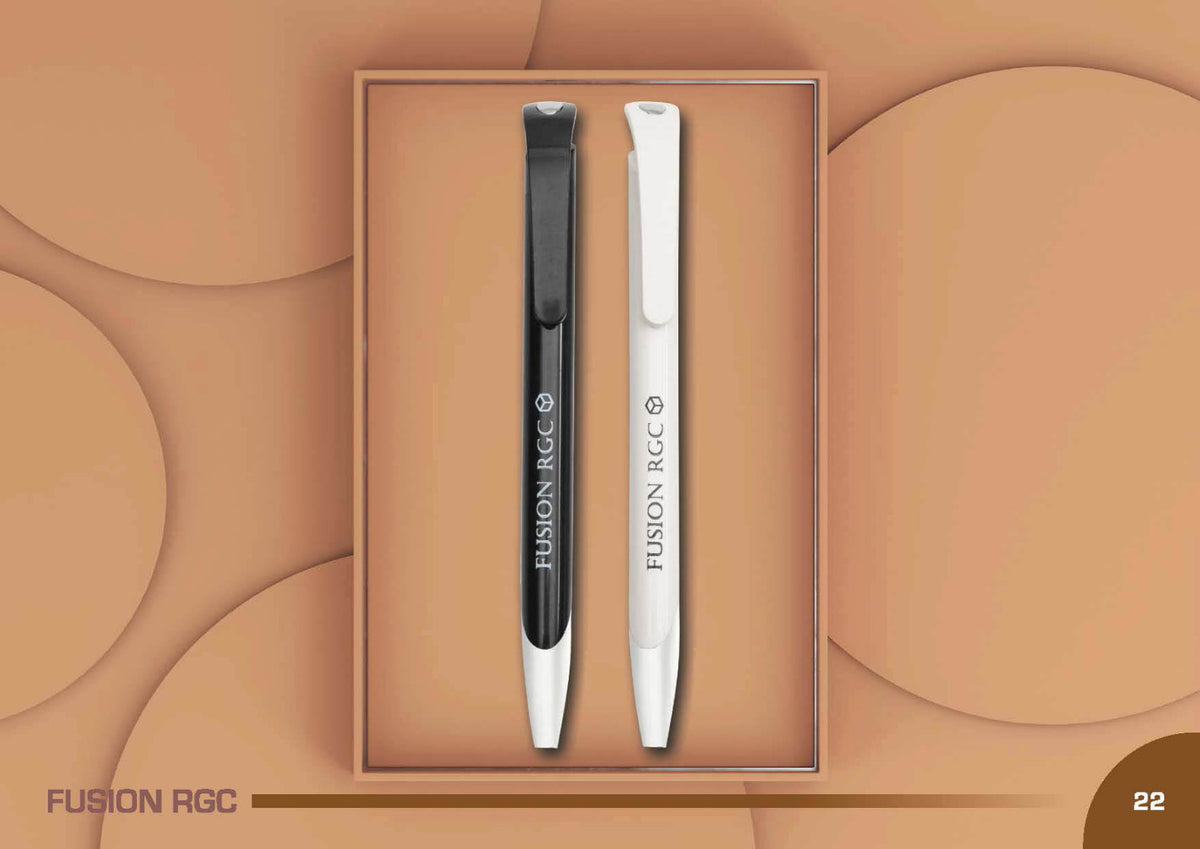 YuBingo FUSIONRGC Dual Tone Plastic Pen - Corporate Gift | YuBingo corporate pen gift