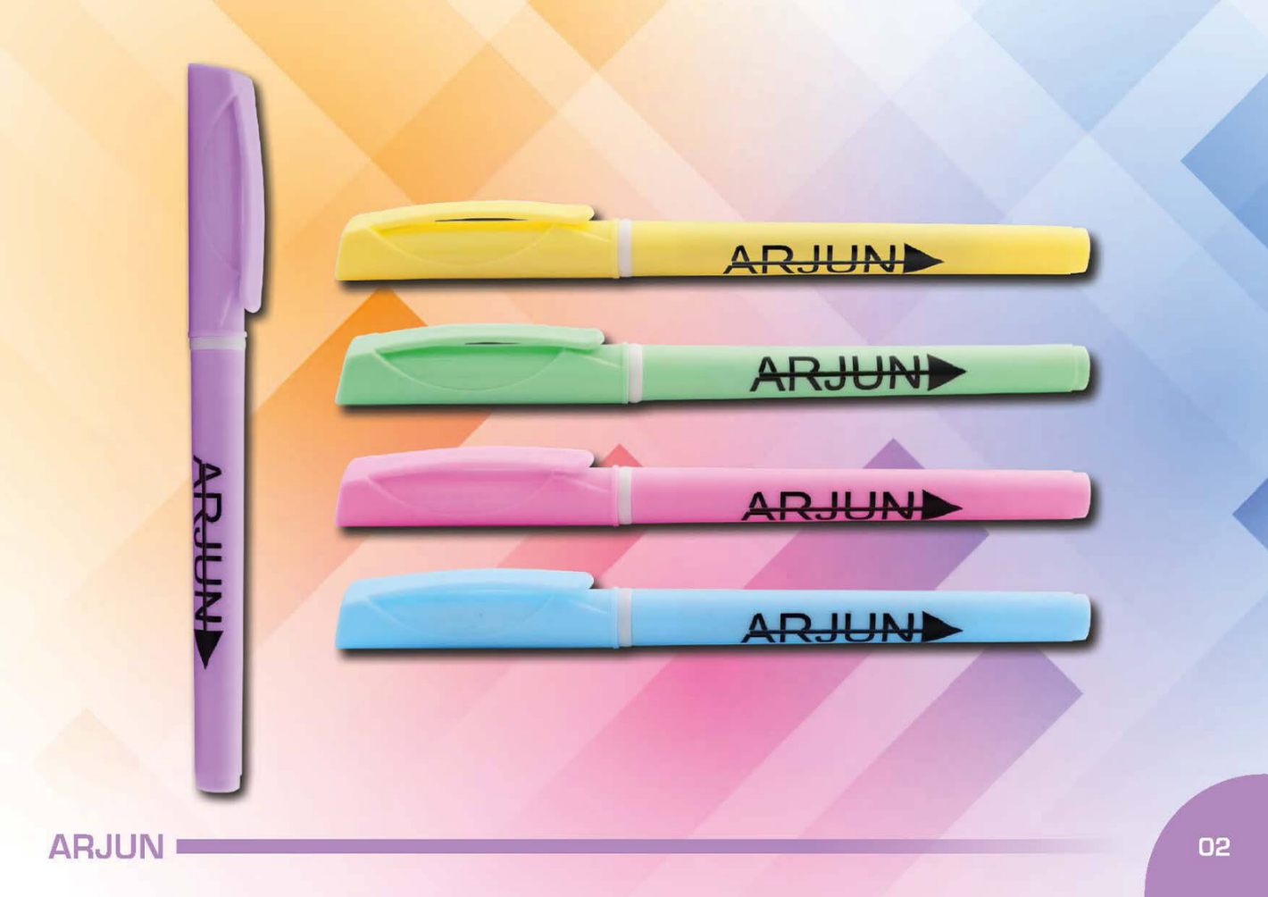 YuBingo ARJUN Pastel Series Plastic Pen - Corporate Gift | YuBingo corporate pen gift