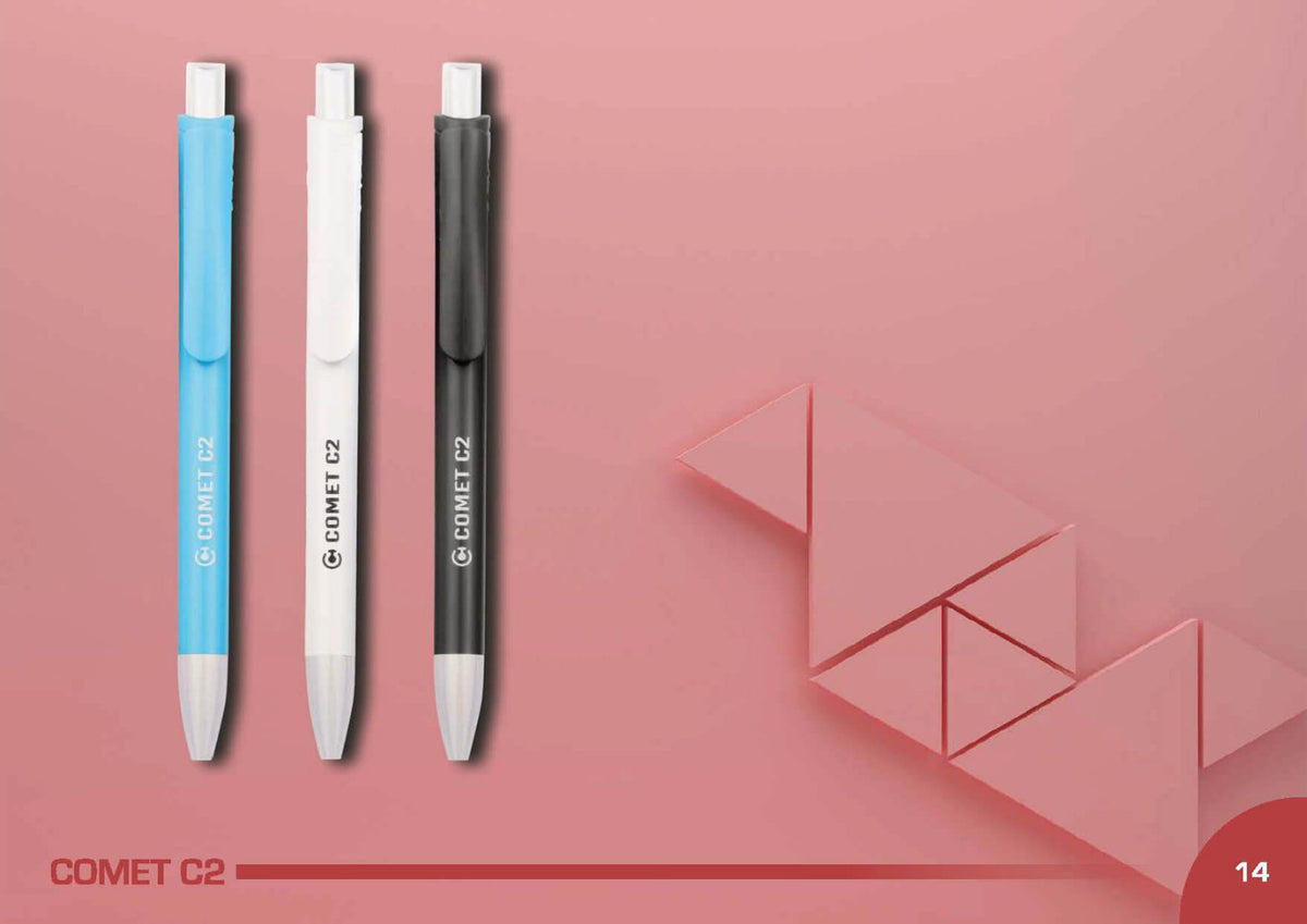 YuBingo COMETC2 Modern Chrome Plastic Pen - Corporate Gift | YuBingo corporate pen gift
