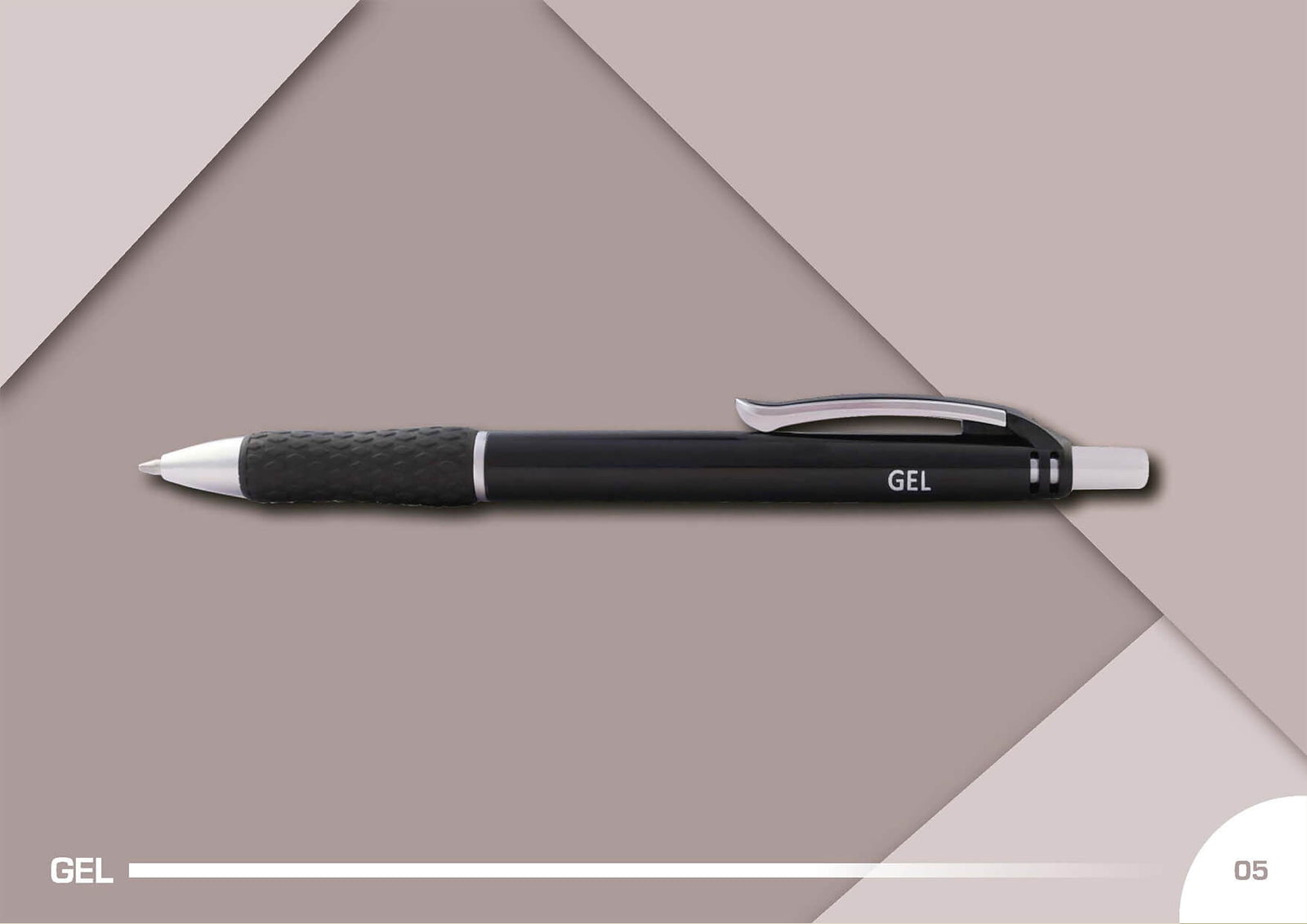 YuBingo GEL Chrome Executive Pen - Corporate Gift | YuBingo corporate pen gift