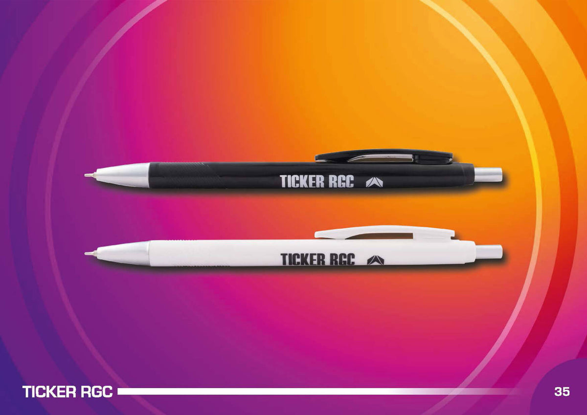 YuBingo TICKERRGC Essential Plastic Pen - Corporate Gift | YuBingo corporate pen gift