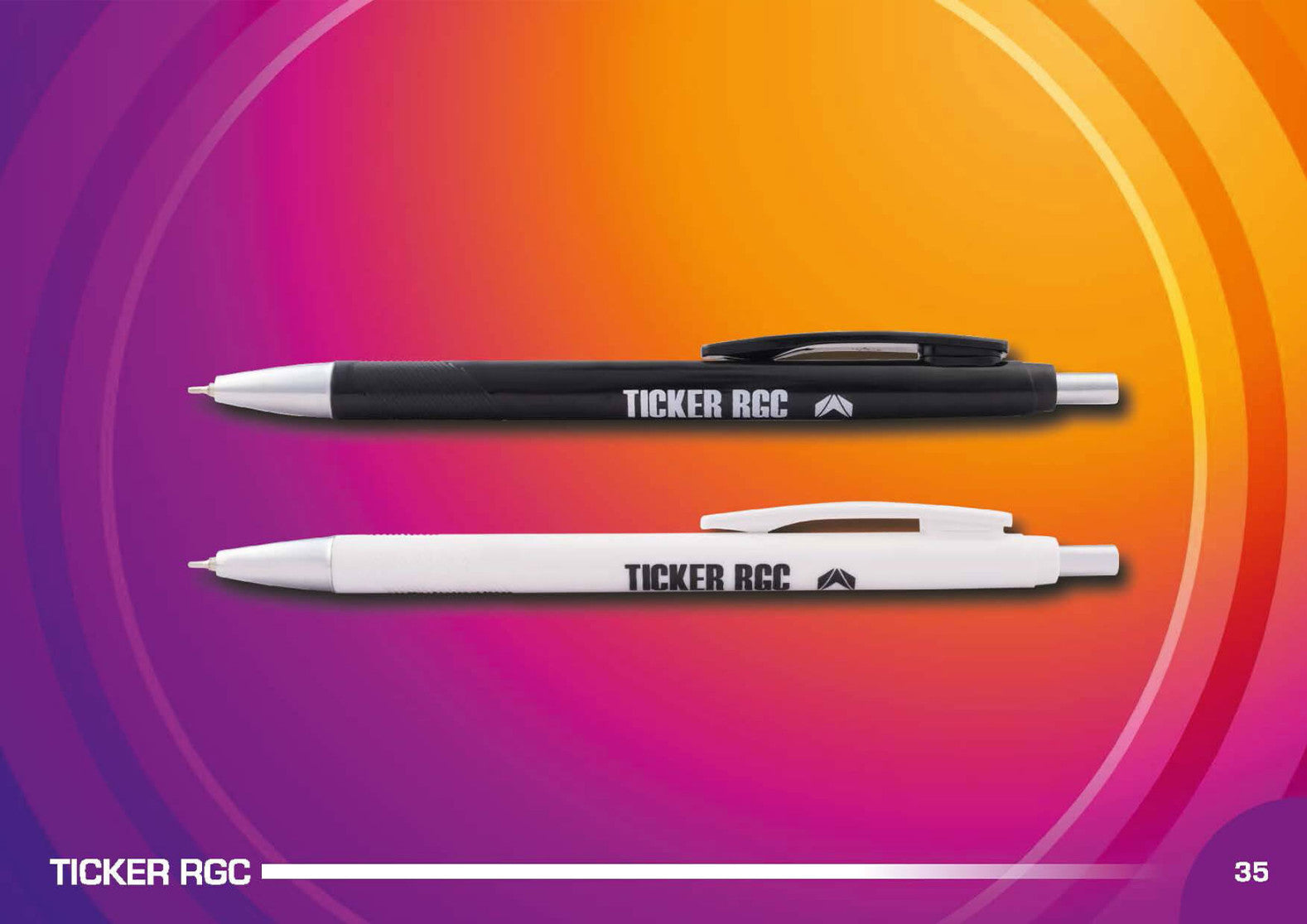 YuBingo TICKERRGC Essential Plastic Pen - Corporate Gift | YuBingo corporate pen gift