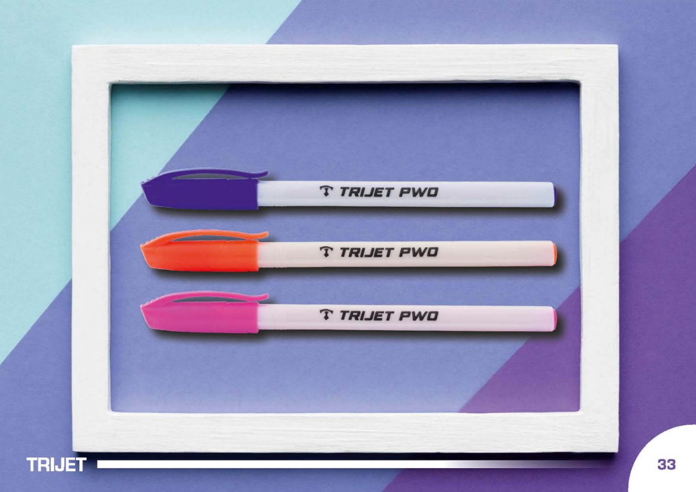 YuBingo TRIJETPWO Color Cap Plastic Pen - Corporate Gift | YuBingo corporate pen gift
