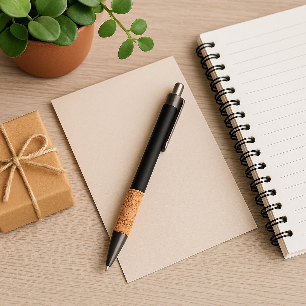 YuBingo L149 Cork Grip Velvet Touch Pen - Corporate Gift | YuBingo corporate pen gift